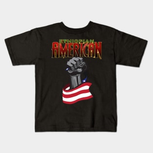 Ethiopian American Kids T-Shirt